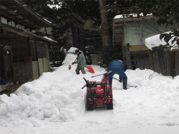 雪かき