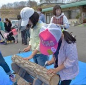 なめこ植菌体験