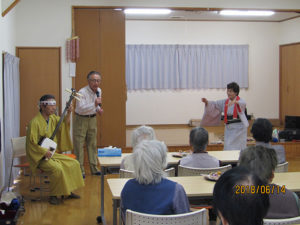 「後藤孝男さん一座」の踊りや唄