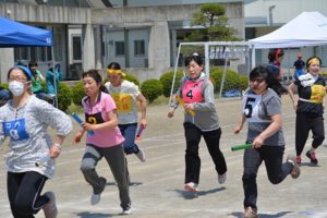 女子リレー