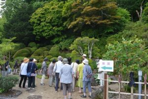 移動教室オープンガーデン見学