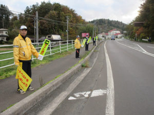 交通安全街頭指導