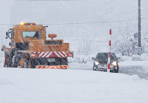 道路除雪にご協力ください