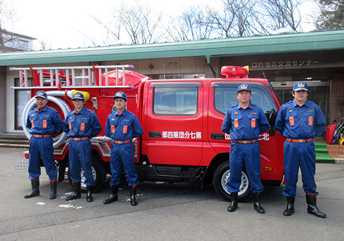 新しくなった消防車