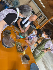 陶芸教室の様子