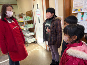 プレゼント配布