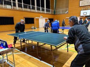 口内町ふれあい卓球大会