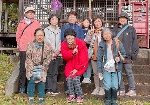 ウォーキング教室と食事指導会