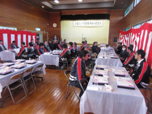 消防小型ポンプ車付積載車納入祝賀会