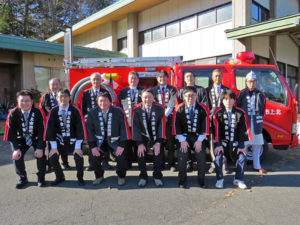 消防小型ポンプ車付積載車納入祝賀会