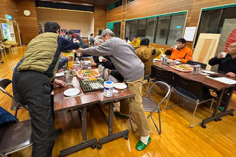 合同懇親会開催